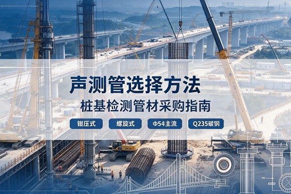 江阴声测管选型标准
