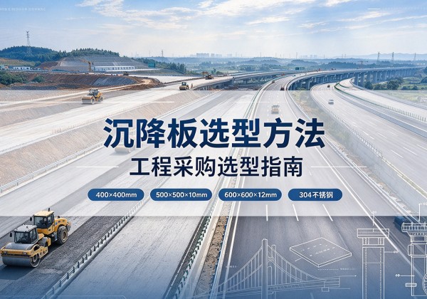 江阴沉降板选择方法