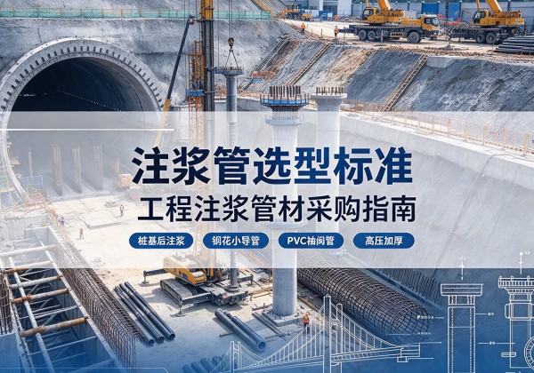 江阴注浆管选型标准